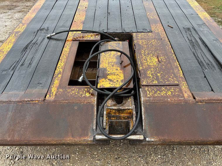 image for item EV3356 2000 ATOK lowboy equipment trailer