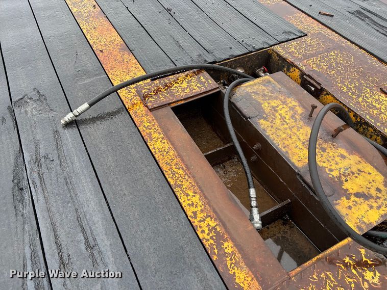 image for item EV3356 2000 ATOK lowboy equipment trailer