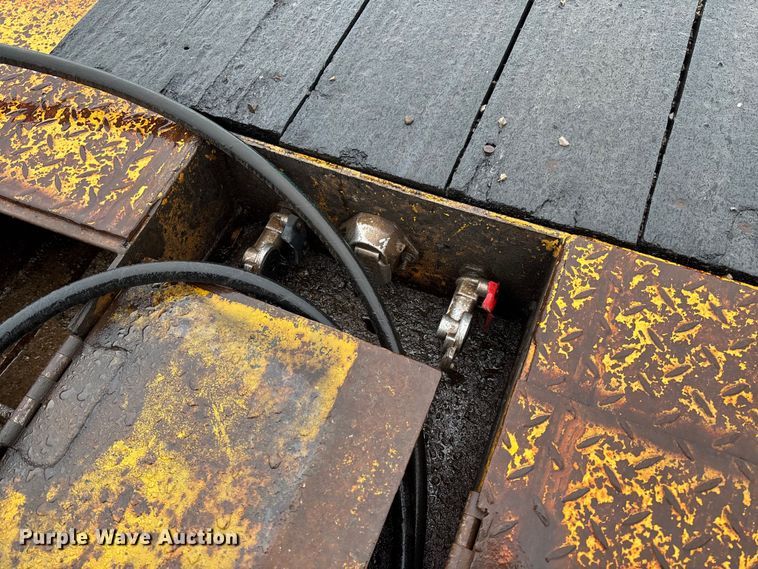 image for item EV3356 2000 ATOK lowboy equipment trailer