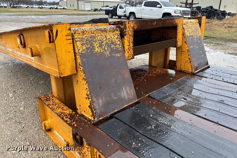 image for item EV3356 2000 ATOK lowboy equipment trailer