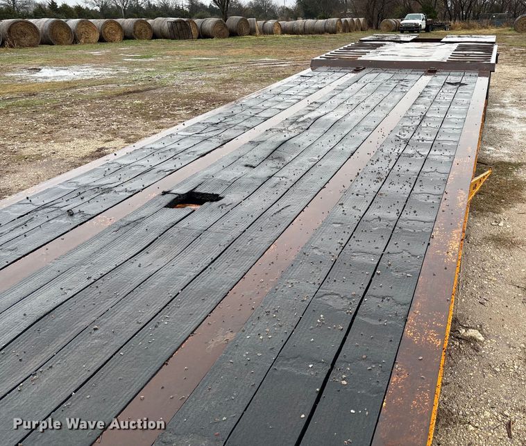 image for item EV3356 2000 ATOK lowboy equipment trailer