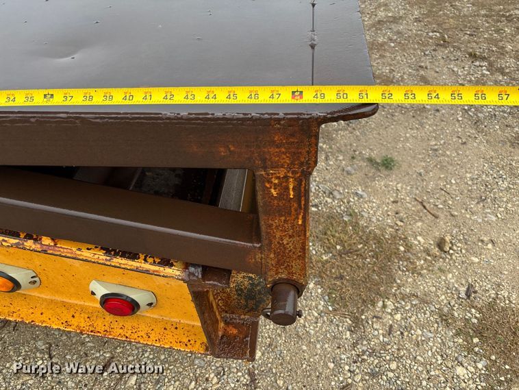 image for item EV3356 2000 ATOK lowboy equipment trailer