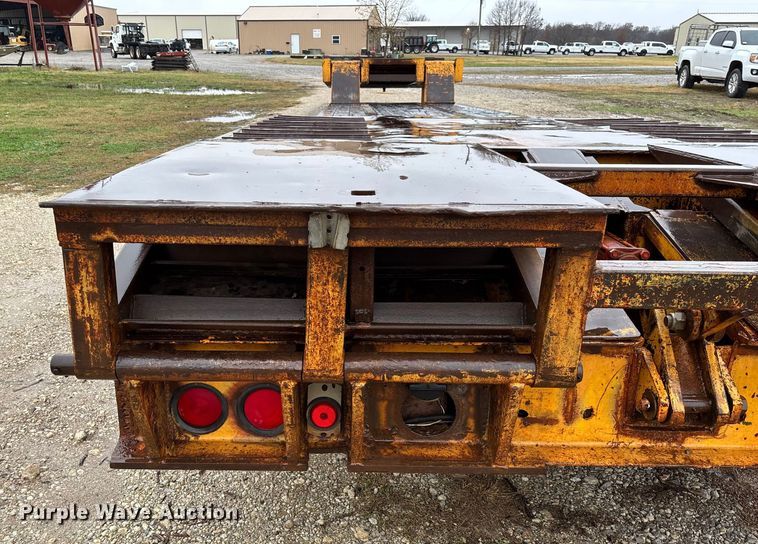 image for item EV3356 2000 ATOK lowboy equipment trailer