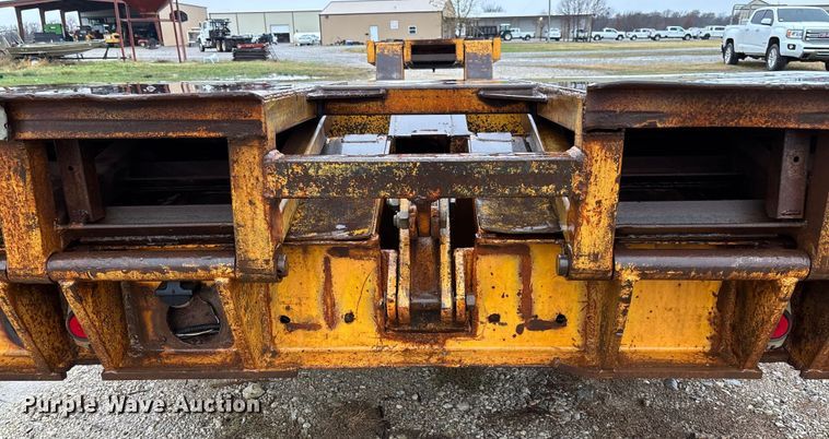 image for item EV3356 2000 ATOK lowboy equipment trailer