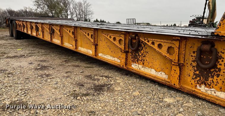 image for item EV3356 2000 ATOK lowboy equipment trailer