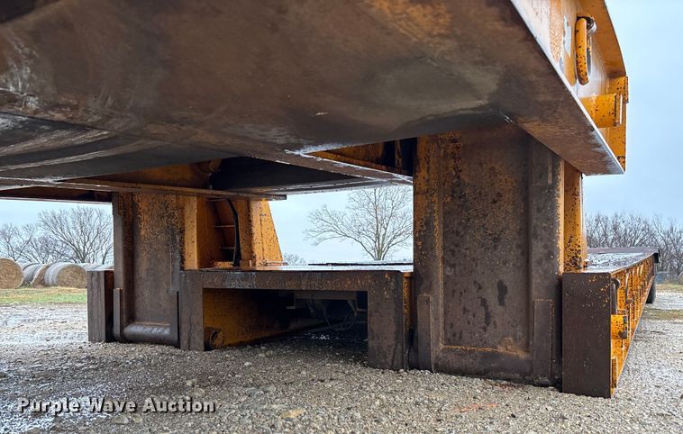 image for item EV3356 2000 ATOK lowboy equipment trailer