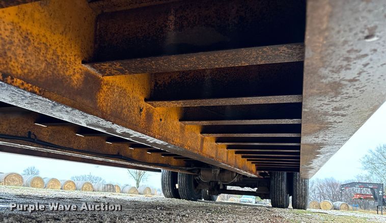 image for item EV3356 2000 ATOK lowboy equipment trailer