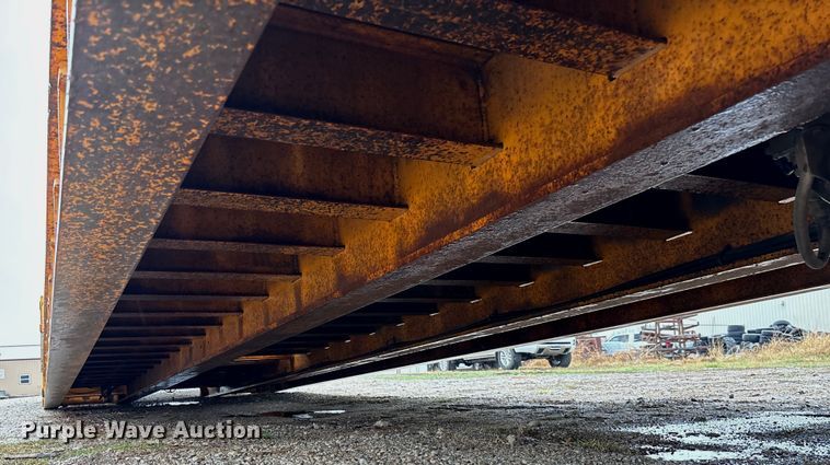 image for item EV3356 2000 ATOK lowboy equipment trailer