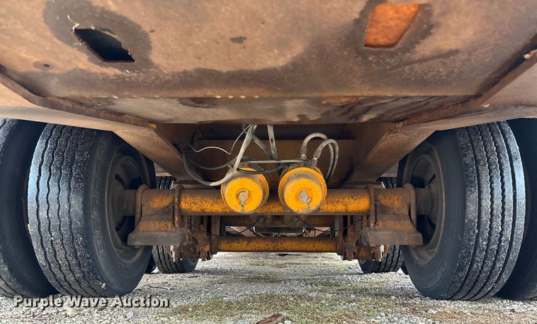 image for item EV3356 2000 ATOK lowboy equipment trailer