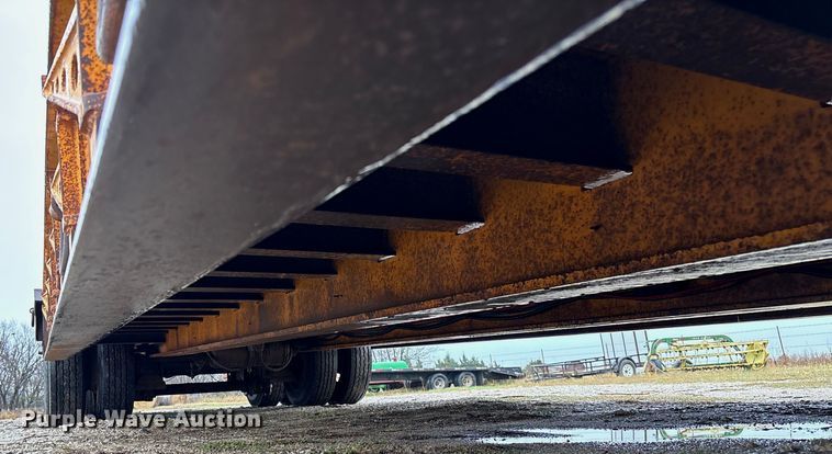 image for item EV3356 2000 ATOK lowboy equipment trailer