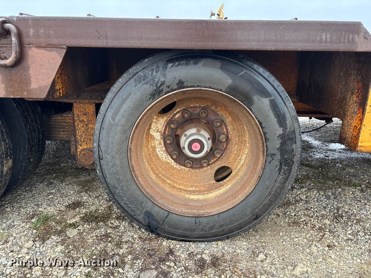 image for item EV3356 2000 ATOK lowboy equipment trailer