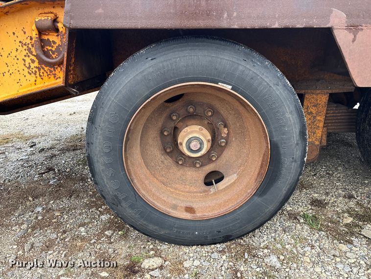 image for item EV3356 2000 ATOK lowboy equipment trailer