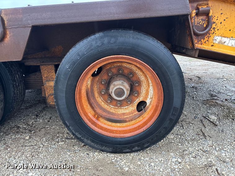 image for item EV3356 2000 ATOK lowboy equipment trailer