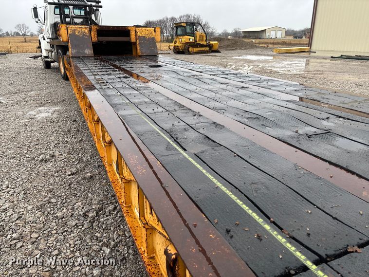 image for item EV3356 2000 ATOK lowboy equipment trailer