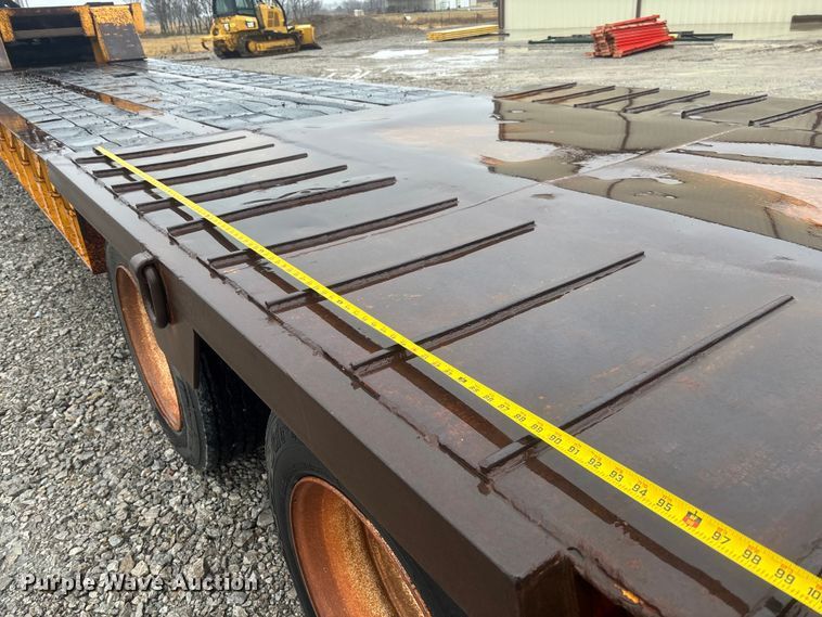 image for item EV3356 2000 ATOK lowboy equipment trailer