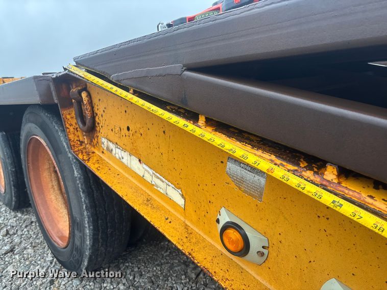 image for item EV3356 2000 ATOK lowboy equipment trailer