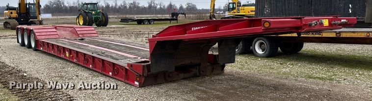 image for item EV3398 1999 Eager Beaver 50GSL/3 lowboy equipment trailer