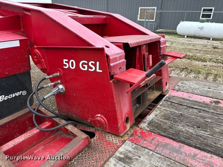 image for item EV3398 1999 Eager Beaver 50GSL/3 lowboy equipment trailer