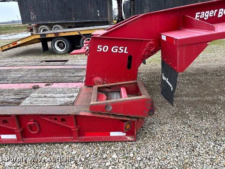 image for item EV3398 1999 Eager Beaver 50GSL/3 lowboy equipment trailer