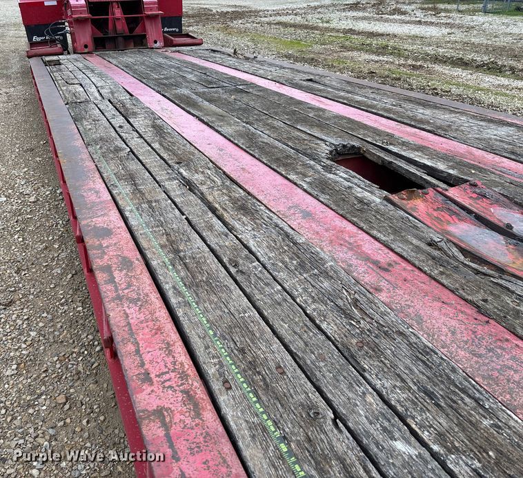 image for item EV3398 1999 Eager Beaver 50GSL/3 lowboy equipment trailer