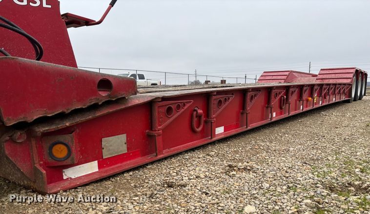 image for item EV3398 1999 Eager Beaver 50GSL/3 lowboy equipment trailer