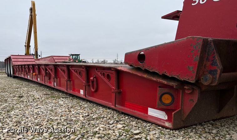 image for item EV3398 1999 Eager Beaver 50GSL/3 lowboy equipment trailer
