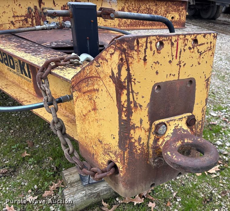 image for item EV3399 1988 Load King 202LT equipment trailer