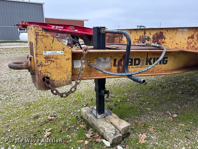 image for item EV3399 1988 Load King 202LT equipment trailer