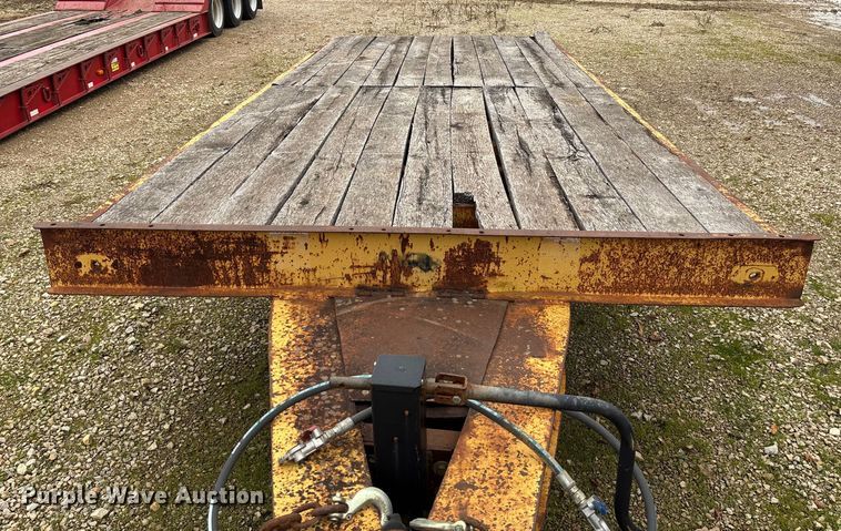 image for item EV3399 1988 Load King 202LT equipment trailer