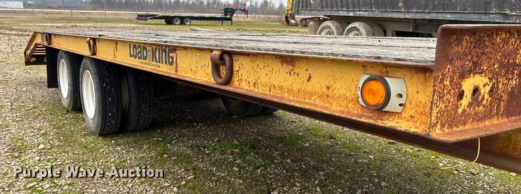 image for item EV3399 1988 Load King 202LT equipment trailer