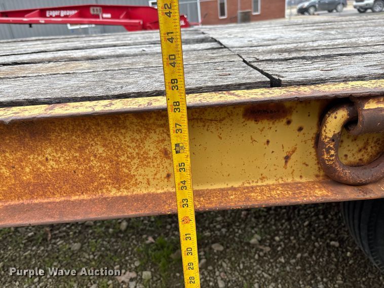 image for item EV3399 1988 Load King 202LT equipment trailer