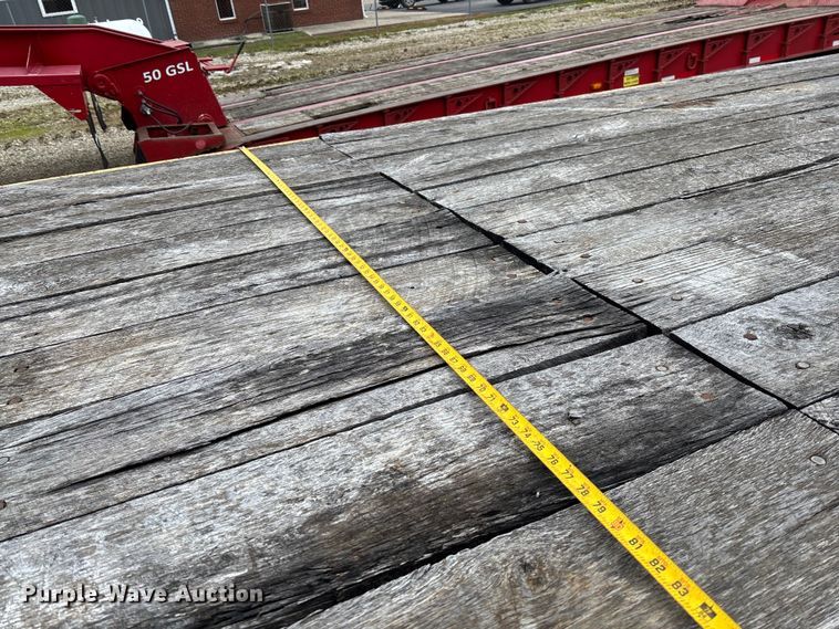 image for item EV3399 1988 Load King 202LT equipment trailer