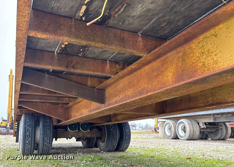 image for item EV3399 1988 Load King 202LT equipment trailer