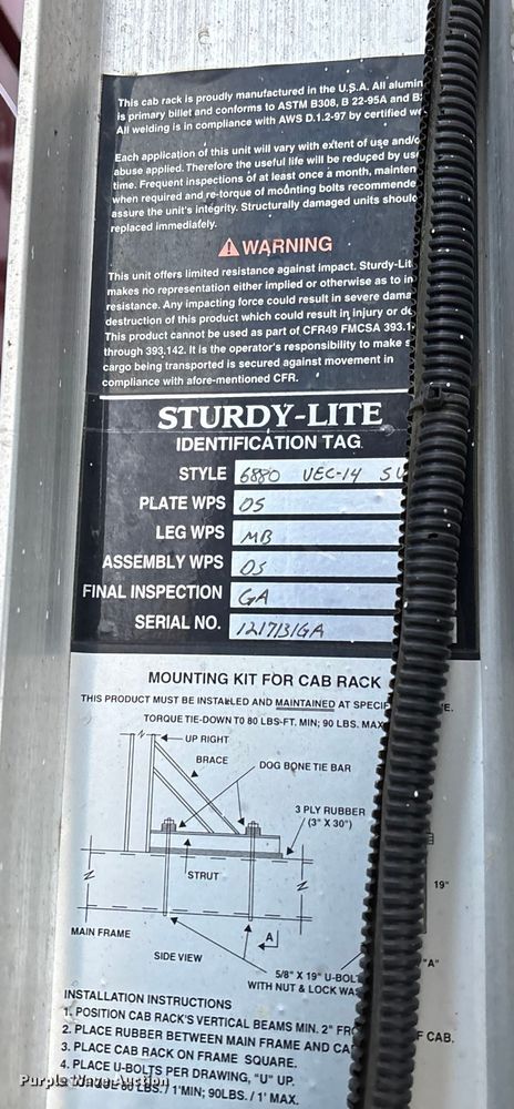 image for item EV3415 2014 Mack Titan TD713 semi truck