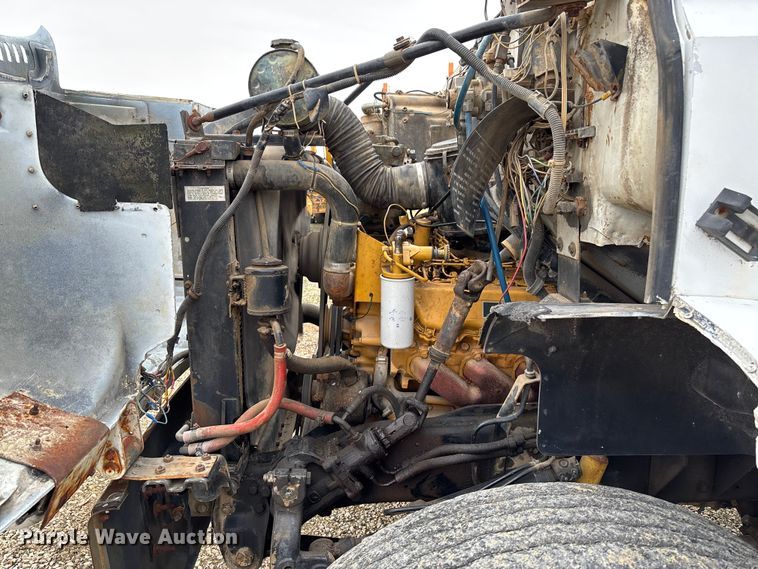 image for item EV3437 1988 GMC C7 dump truck