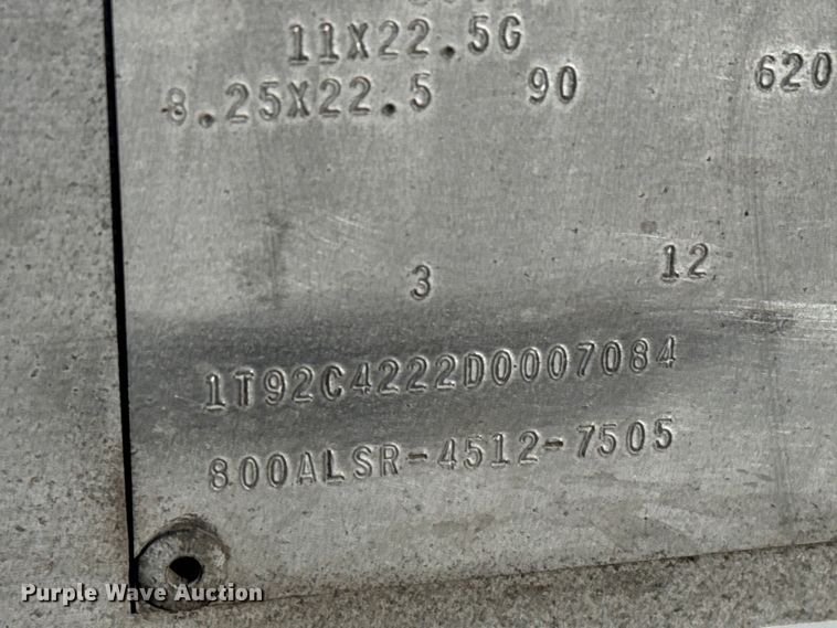 image for item FB0487 2013 Cornhusker grain trailer