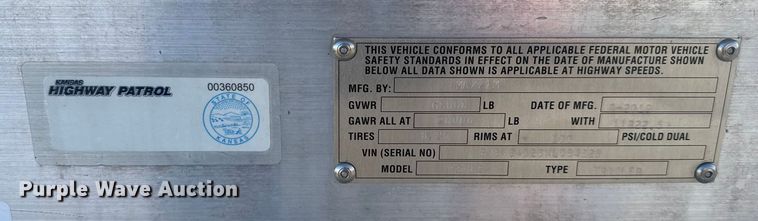 image for item FB0488 2019 Maxxim Sand trailer  bottom dump trailer