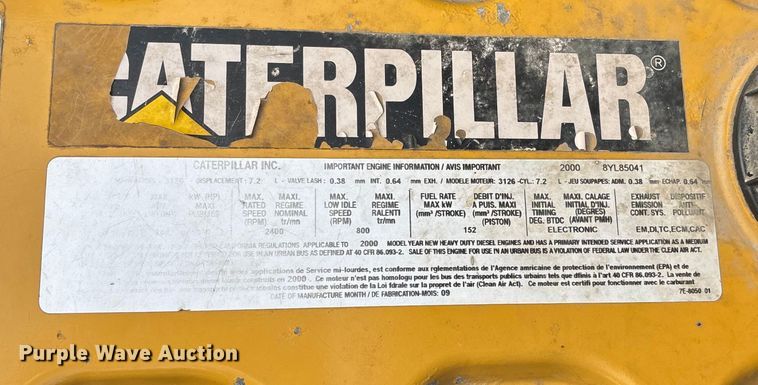 image for item FG1600 2001 Chevrolet C6500 dump truck