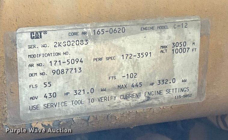 image for item FI0090 1999 Western Star 4900 semi truck