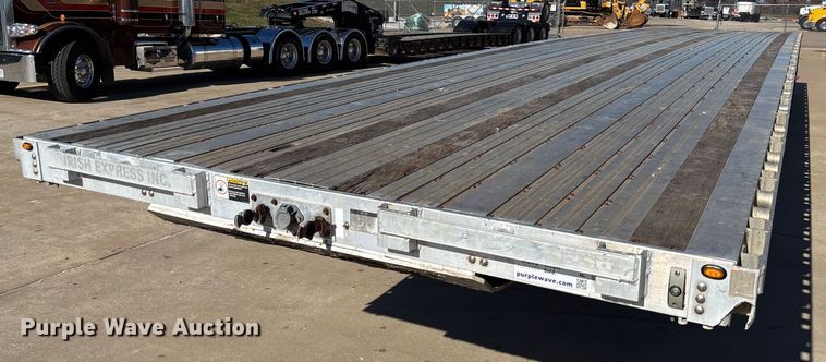 image for item FI1517 2014 Wilson AF-1080SS flatbed trailer
