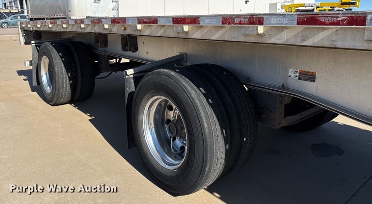 image for item FI1517 2014 Wilson AF-1080SS flatbed trailer