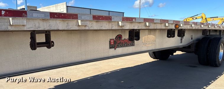image for item FI1517 2014 Wilson AF-1080SS flatbed trailer