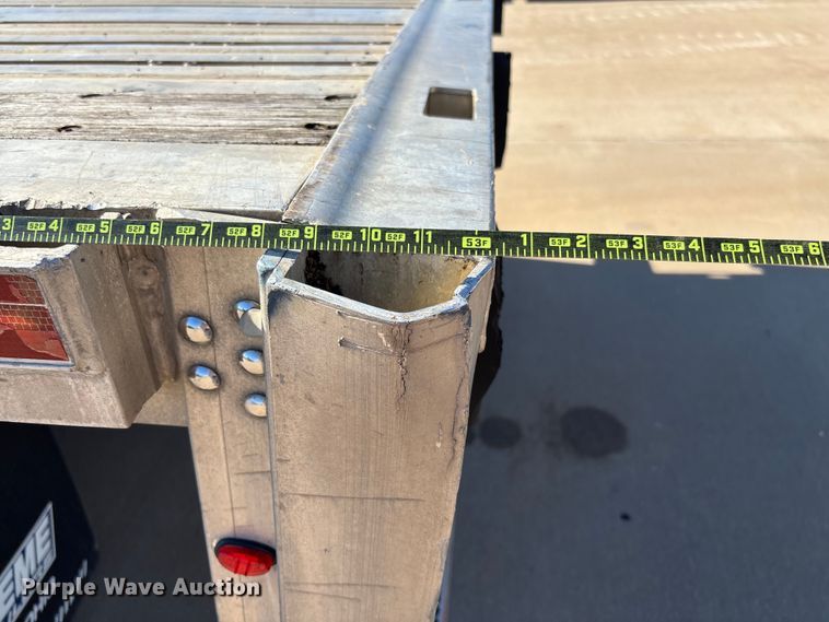 image for item FI1517 2014 Wilson AF-1080SS flatbed trailer