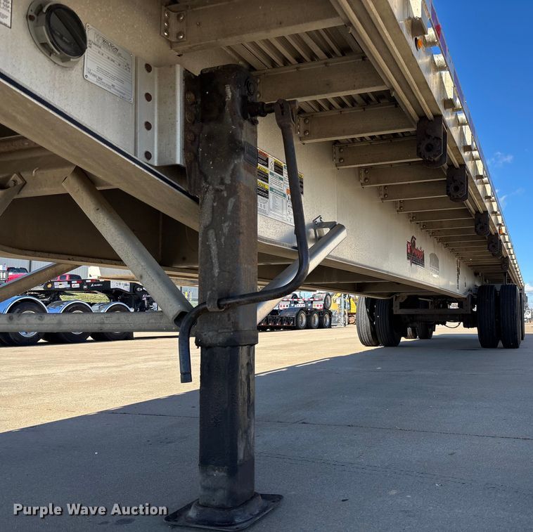 image for item FI1517 2014 Wilson AF-1080SS flatbed trailer