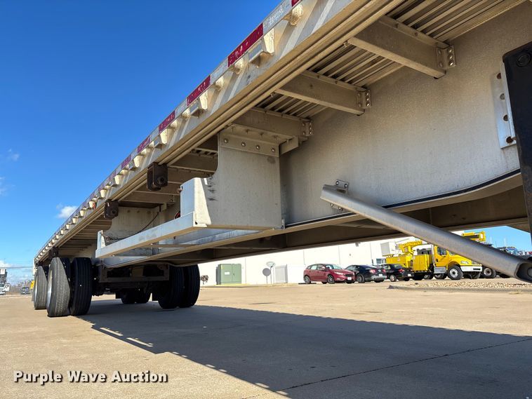 image for item FI1517 2014 Wilson AF-1080SS flatbed trailer