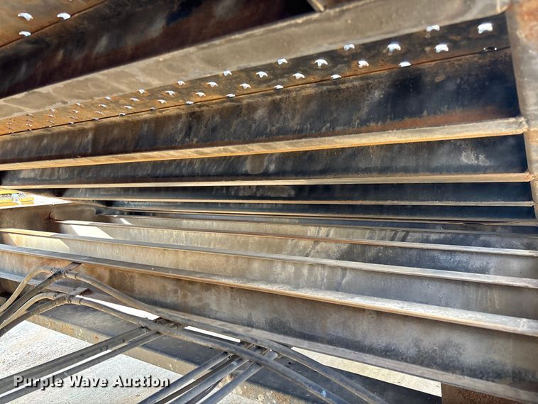 image for item FI1520 2014 Trail-Eze TE80HT drop deck hydraulic tail equipment trailer