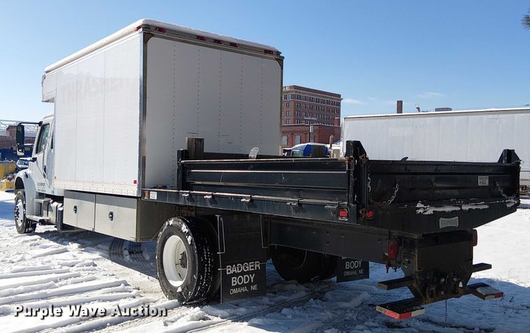 image for item FK0725 2020 Freightliner Business Class M2 Ext. Cab box / flatbed truck
