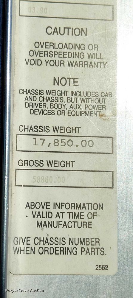 image for item FK0770 1999 Kenworth W900B semi truck