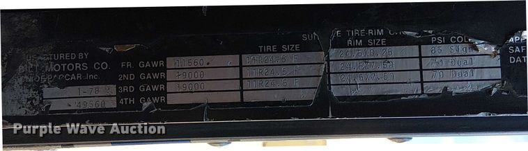 image for item FK0814 1978 Peterbilt 352-M semi truck