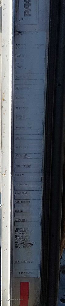 image for item FK0827 1994 Kenworth T800 semi truck